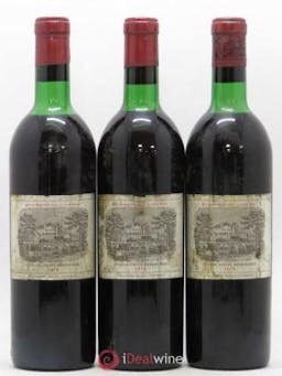 Château Lafite Rothschild 1er Grand Cru Classé  1970 - Lot of 3 Bottles