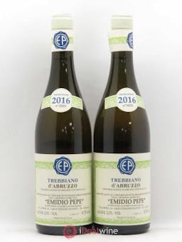Trebbiano d'Abruzzo DOC Emidio Pepe  2016 - Lot of 2 Bottles