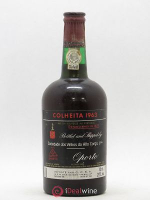 Porto Colheita Sociedade dos Vinhos do Alto Corgo Oporto 1963 - Lot of 1 Bottle