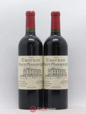 Château Haut Marbuzet  1999 - Lot of 2 Bottles