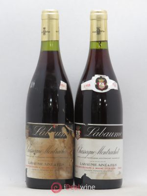 Chassagne-Montrachet Labaume Aine Et Fils 1988 - Lot of 2 Bottles