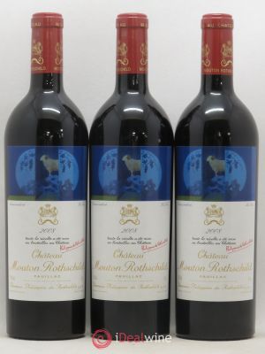 Château Mouton Rothschild 1er Grand Cru Classé  2008 - Lot of 3 Bottles