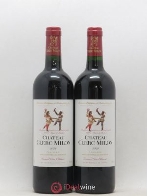 Château Clerc Milon 5ème Grand Cru Classé  2009 - Lot of 2 Bottles
