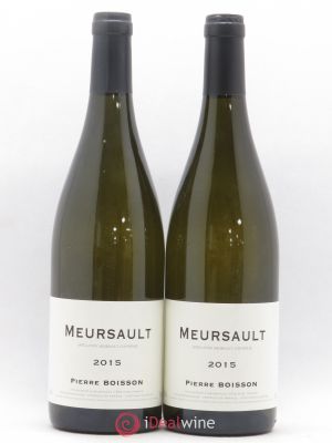 Meursault Pierre Boisson (Domaine)  2015 - Lot of 2 Bottles