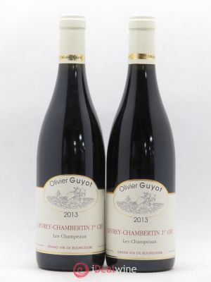 Gevrey-Chambertin 1er Cru Les Champeaux Olivier Guyot (Domaine de)  2013 - Lot of 2 Bottles