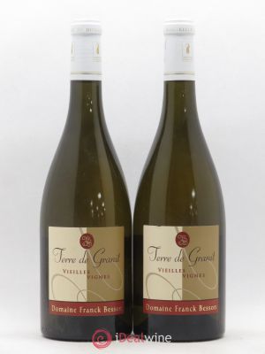 Vin de France Cuvée réserve Note Blanche Terre de Granit Vieilles vignes Domaine Franck Besson  - Lot of 2 Bottles