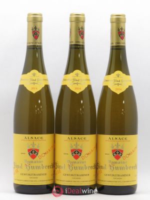 Gewurztraminer Zind-Humbrecht (Domaine)  2014 - Lot of 3 Bottles