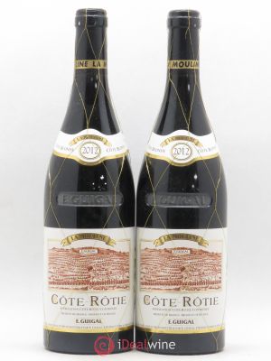 Côte-Rôtie La Mouline Guigal  2012 - Lot of 2 Bottles