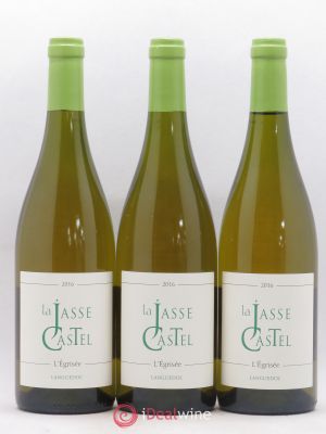 Languedoc L'Egrisée La Jasse Castel 2016 - Lot de 3 Bottiglie