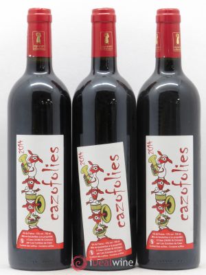 Vin de France Cazofolies Combes de Cazo 2014 - Lot de 3 Bouteilles