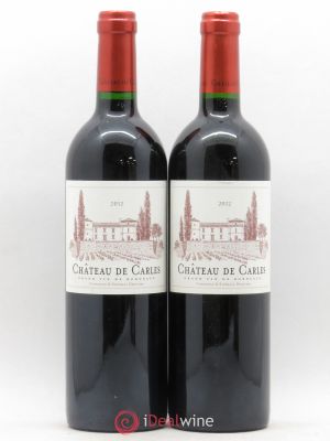 Château de Carles  2012 - Lot of 2 Bottles