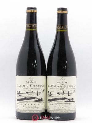 IGP St Guilhem-le-Désert - Cité d'Aniane Mas Daumas Gassac Famille Guibert de La Vaissière  2015 - Lot of 2 Bottles