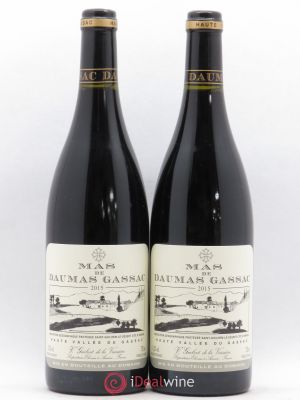 IGP St Guilhem-le-Désert - Cité d'Aniane Mas Daumas Gassac Famille Guibert de La Vaissière  2015 - Lot of 2 Bottles