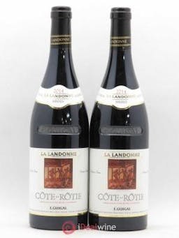 Côte-Rôtie La Landonne Guigal  2014 - Lot of 2 Bottles