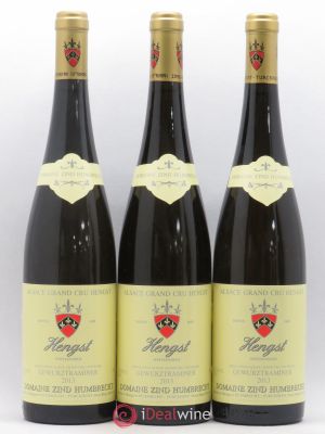 Gewurztraminer Grand Cru Hengst Zind-Humbrecht (Domaine)  2013 - Lot of 3 Bottles