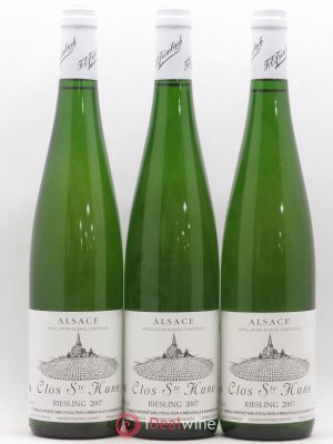 Riesling Clos Sainte-Hune Trimbach (Domaine)  2007 - Lot of 3 Bottles