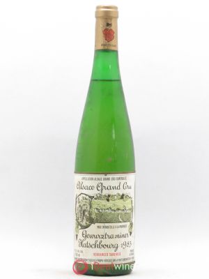 Gewurztraminer Vendanges Tardives Grand Cru Hatschbourg Joseph Cattin 1985 - Lot of 1 Bottle