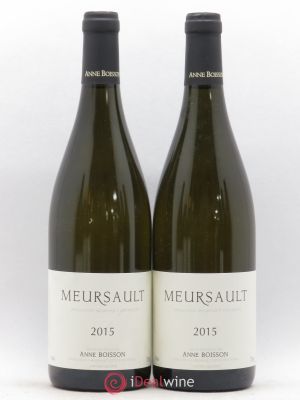 Meursault Anne Boisson  2015 - Lot of 2 Bottles