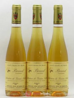 Riesling Grand Cru Brand Sélection de Grains Nobles Zind-Humbrecht (Domaine)  2008 - Lot of 3 Half-bottles