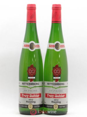Riesling Rittersberg Frey Sohler 2012 - Lot de 2 Bouteilles