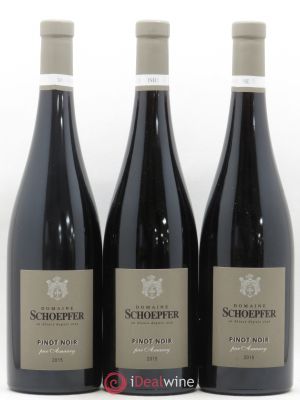 Pinot Noir Amaury Schoepfer 2015 - Lot de 3 Bouteilles