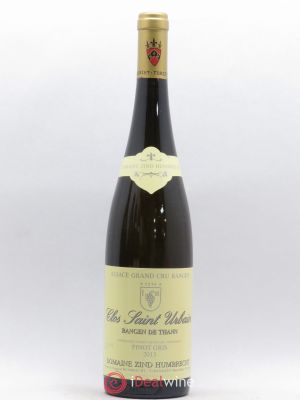 Pinot Gris Grand Cru Rangen de Thann Clos Saint-Urbain Zind-Humbrecht (Domaine)  2013 - Lot of 1 Bottle