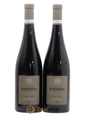 Pinot Noir Amaury Schoepfer 2015 - Lot de 2 Bouteilles