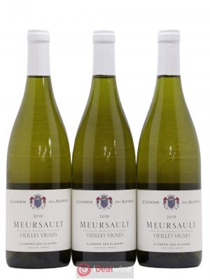 Meursault Vieilles Vignes Closerie des Alisiers  2018 - Lot of 3 Bottles