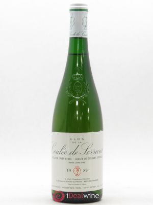 Savennières Clos de la Coulée de Serrant Vignobles de la Coulée de Serrant - Nicolas Joly  1989 - Lot of 1 Bottle