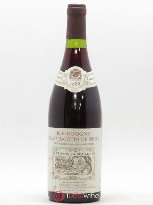 Hautes-Côtes de Nuits Ulysse Jaboulet 1988 - Lot of 1 Bottle