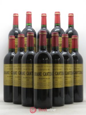 Château Brane Cantenac 2ème Grand Cru Classé  2003 - Lot of 12 Bottles