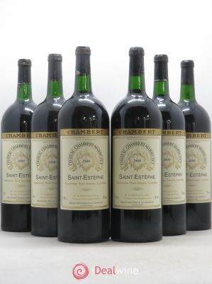 Château Chambert-Marbuzet Cru Bourgeois  2000 - Lot of 6 Magnums