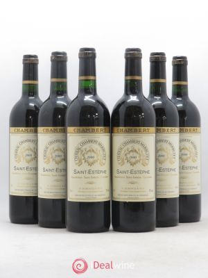 Château Chambert-Marbuzet Cru Bourgeois  2000 - Lot of 6 Bottles