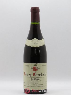 Gevrey-Chambertin En Motrot Denis Mortet (Domaine)  1995 - Lot of 1 Bottle