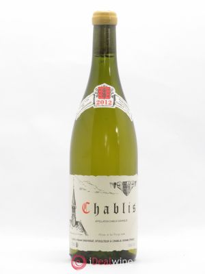 Chablis René et Vincent Dauvissat  2012 - Lot of 1 Bottle