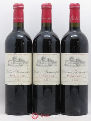 Château Beauregard  2002 - Lot of 3 Bottles