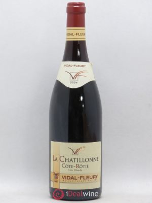 Côte-Rôtie la Chatillonne Côte Blonde Vidal Fleury  2004 - Lot of 1 Bottle