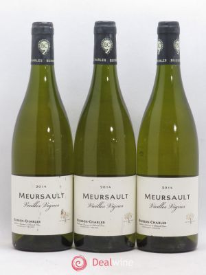 Meursault Vieilles Vignes Domaine Buisson Charles 2014 - Lot of 3 Bottles