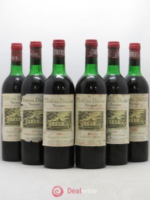 Château Dauzac 5ème Grand Cru Classé  1976 - Lot of 6 Bottles