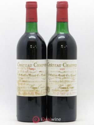 Château Chauvin Grand Cru Classé  1981 - Lot of 2 Bottles