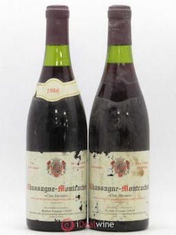 Chassagne-Montrachet Clos Devant François Colin 1986 - Lot of 2 Bottles