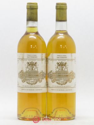 Château Filhot 2ème Grand Cru Classé  1986 - Lot of 2 Bottles