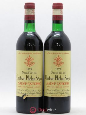 Château Phélan Ségur  1979 - Lot of 2 Bottles