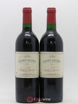 Saint-Julien Séléction Antoine Clément 1991 - Lot of 2 Bottles