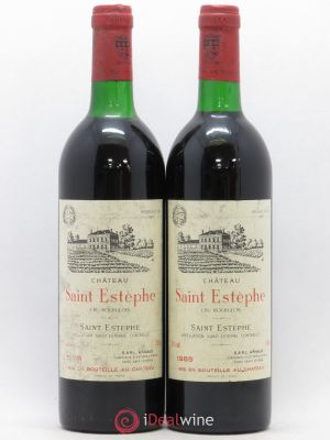 Château Saint-Estèphe  1985 - Lot of 2 Bottles