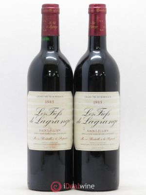 Les Fiefs de Lagrange Second Vin (no reserve) 1985 - Lot of 2 Bottles