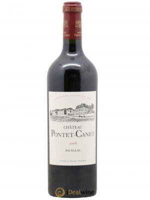 Château Pontet Canet 5ème Grand Cru Classé  2008 - Lot of 1 Bottle