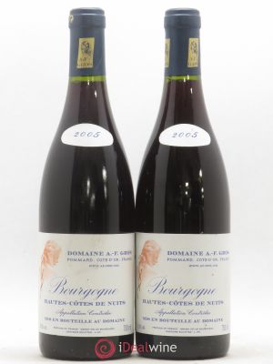 Hautes-Côtes de Nuits A.-F. Gros  2005 - Lot of 2 Bottles