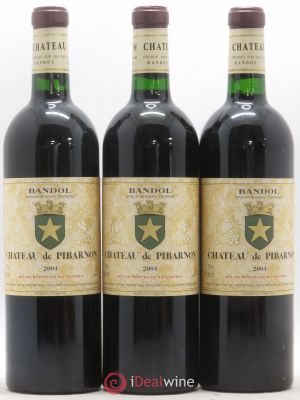 Bandol Château de Pibarnon Comte de Saint-Victor  2004 - Lot of 3 Bottles
