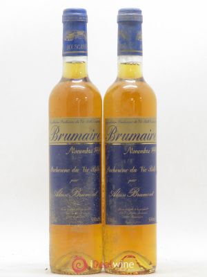 Pacherenc du Vic-Bilh Brumaire Alain Brumont  1999 - Lot of 2 Bottles